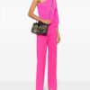 Moschino Biker logo-print shoulder bag