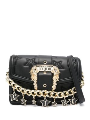 Versace Jeans Couture logo-plaque embellished crossbody bag