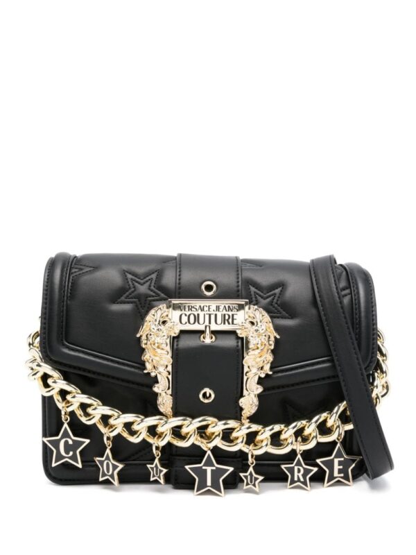 21850785_51693447_1000.jpg Versace Jeans Couture logo-plaque embellished crossbody bag