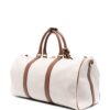Moschino logo-jacquard duffle bag