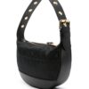Moschino monogram-print leather shoulder bag