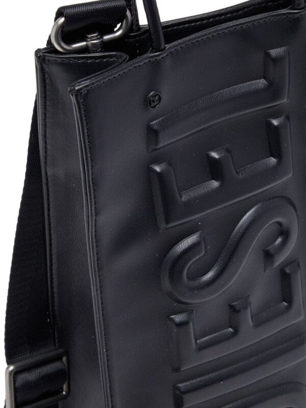 21896580_51942198_1000.jpg Diesel DSL 3D M X logo-embossed tote bag