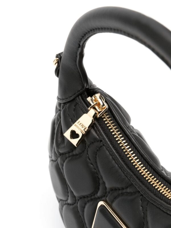 21896645_51740146_1000.jpg Love Moschino logo-plaque quilted tote bag