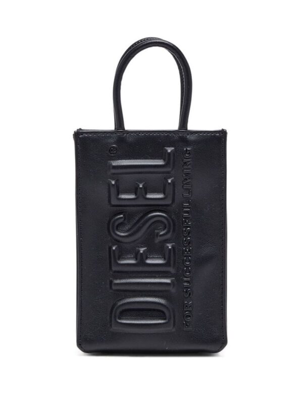 21897749_51941449_1000.jpg Diesel DSL 3D Mini X logo-embossed tote bag