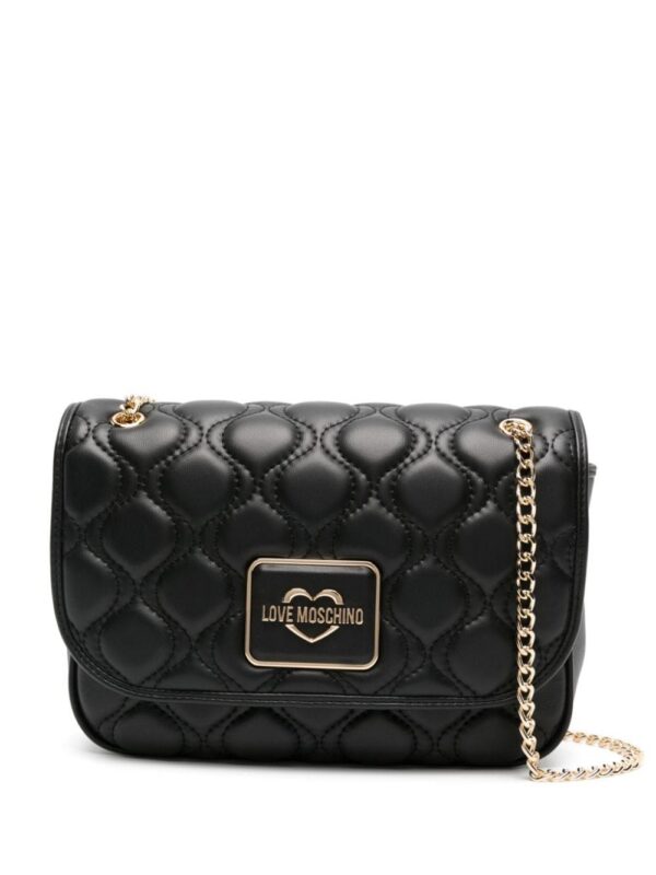 21897797_51738872_1000.jpg Love Moschino logo-plaque leather shoulder bag