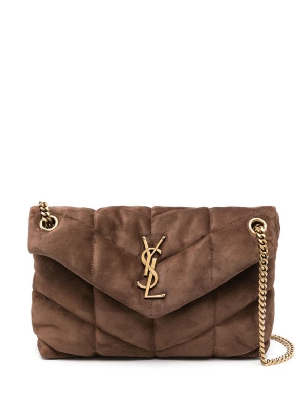21904125_51679605_1000.jpg Saint Laurent Loulou Puffer small suede shoulder bag