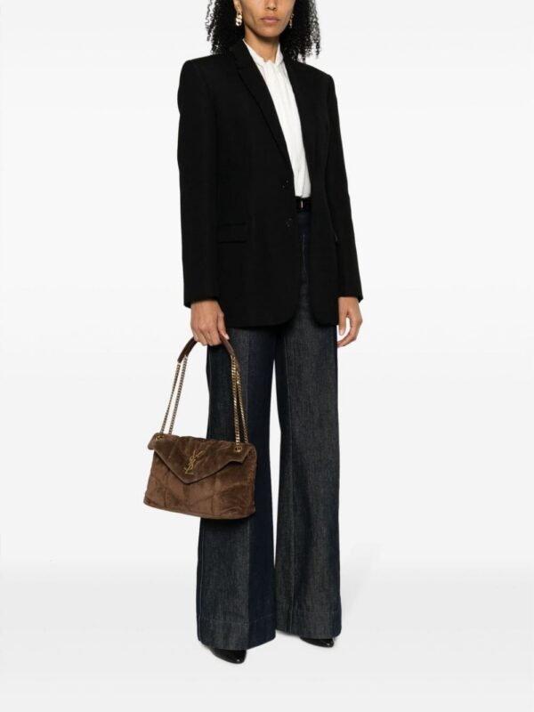 21904125_51679606_1000.jpg Saint Laurent Loulou Puffer small suede shoulder bag