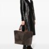 21926577_51737533_1000.jpg Chloé Marcie suede-patchwork tote bag