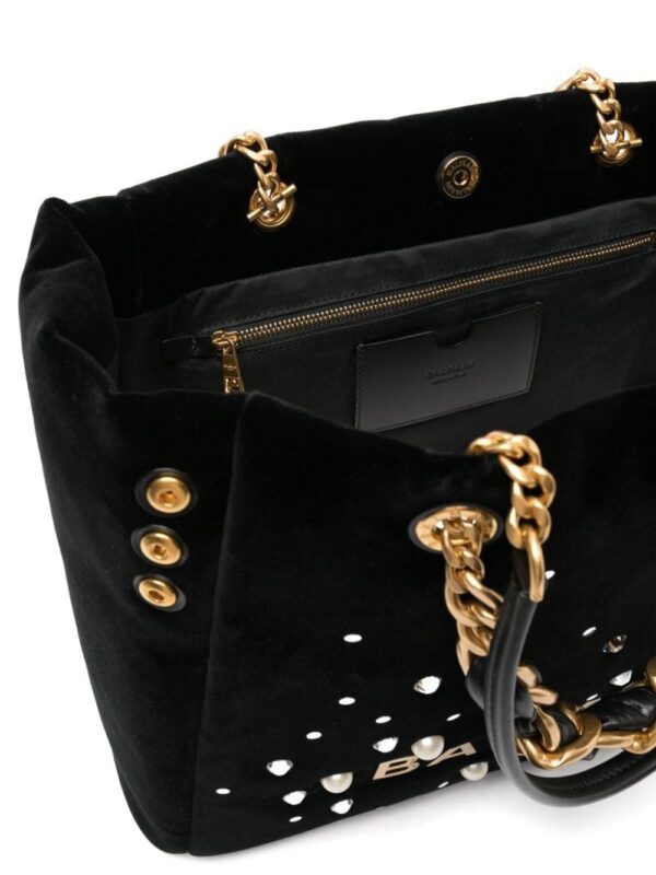 21927722_47456575_1000.jpg Balmain 1945 rhinestone-embellished tote bag
