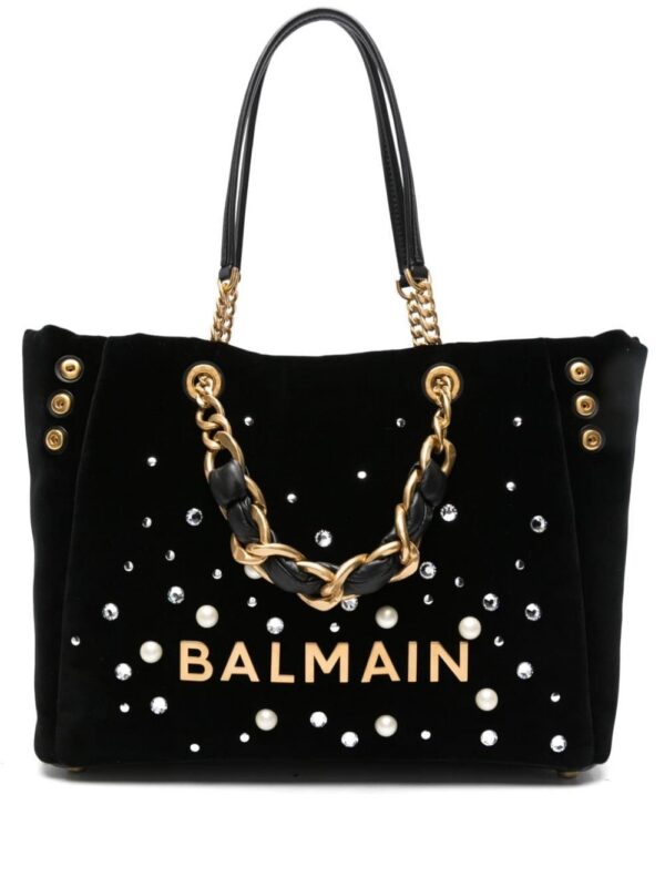 21927722_47456576_1000.jpg Balmain 1945 rhinestone-embellished tote bag
