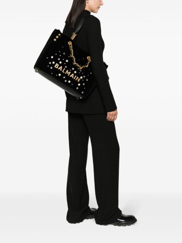 21927722_47456577_1000.jpg Balmain 1945 rhinestone-embellished tote bag