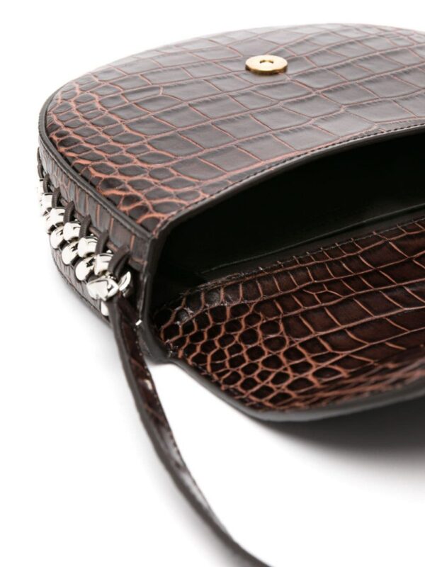 21939725_51772444_1000.jpg Stella McCartney medium FrayMe embossed-crocodile shoulder bag