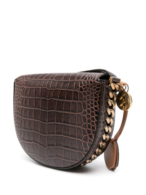 21939725_51772455_1000.jpg Stella McCartney medium FrayMe embossed-crocodile shoulder bag