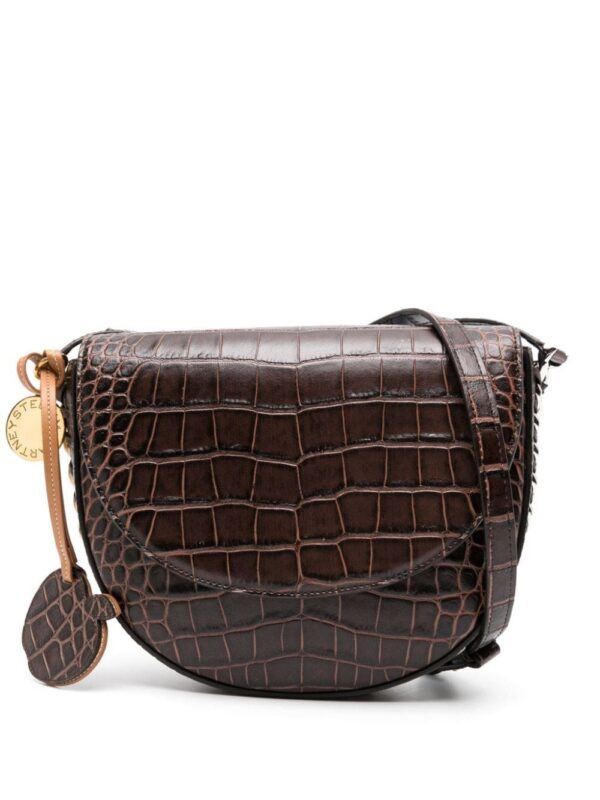 21939725_51772478_1000.jpg Stella McCartney medium FrayMe embossed-crocodile shoulder bag