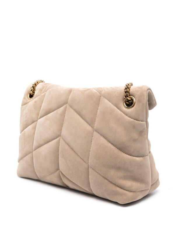 21940056_51757454_1000.jpg Saint Laurent small Loulou Puffer suede shoulder bag