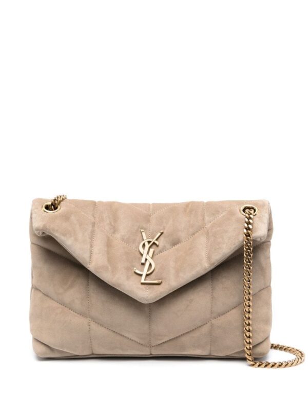21940056_51757463_1000.jpg Saint Laurent small Loulou Puffer suede shoulder bag