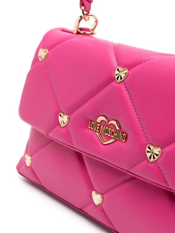 21973935_51768696_1000.jpg Love Moschino heart-motif quilted crossbody bag