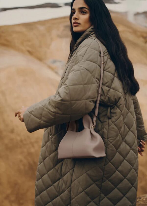 Polène Numéro Neuf Mini Edition Textured Taupe