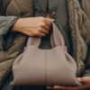 Polène Numéro Neuf Mini Edition Textured Taupe