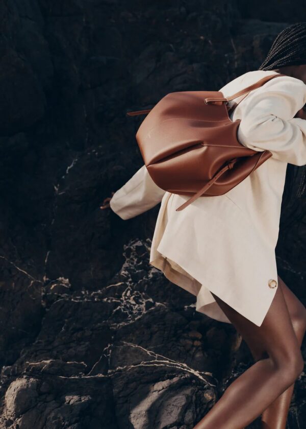 Polène Cyme Edition Textured Cognac