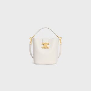 10N473GHJ-01RC_1_SUM25_W.jpg CELINE MINI BUCKET LOUISE IN smooth calfskin
