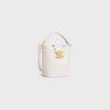 10N473GHJ-01RC_2_SUM25_W.jpg CELINE MINI BUCKET LOUISE IN smooth calfskin