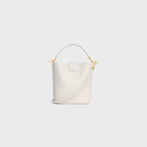 10N473GHJ-01RC_3_SUM25_W.jpg CELINE MINI BUCKET LOUISE IN smooth calfskin