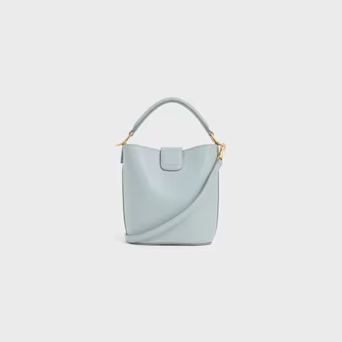 10N473GHJ-07IC_3_SPR25_P1_W.jpg CELINE MINI BUCKET LOUISE IN smooth calfskin