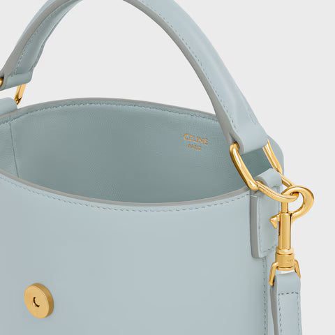 10N473GHJ-07IC_4_SPR25_P1_W.jpg CELINE MINI BUCKET LOUISE IN smooth calfskin