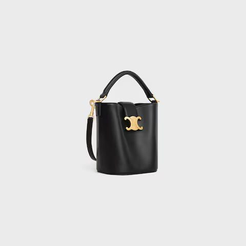 10N473GHJ-38NO_2_FW24_P2_W.jpg CELINE MINI BUCKET LOUISE IN smooth calfskin