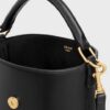 10N473GHJ-38NO_4_FW24_P2_W.jpg CELINE MINI BUCKET LOUISE IN smooth calfskin