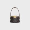 111353EWI-04LU_1_SPR23.jpg CELINE CELINE NINA MINAUDIERE in LAMBSKIN WITH TRIOMPHE CANVAS PRINT AND CALFSKIN