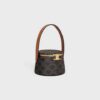 111353EWI-04LU_2_SPR23.jpg CELINE CELINE NINA MINAUDIERE in LAMBSKIN WITH TRIOMPHE CANVAS PRINT AND CALFSKIN