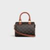 113772CAS-04LU_4_SUM23.jpg CELINE SMALL BOSTON IN Triomphe Canvas and calfskin