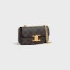 115202DQW-04LU_2_FW23.jpg CELINE CHAIN SHOULDER BAG CLAUDE in Triomphe canvas