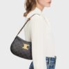 115702CUZ-04LU_2_LIB_W.jpg CELINE MEDIUM TILLY BAG IN Triomphe canvas and calfskin