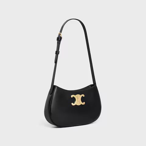 115703BF4-38NO_2_SS24_W.jpg CELINE MEDIUM TILLY BAG IN shiny calfskin