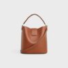 116613FX9-04LU_3_SS24_P2_W.jpg CELINE MEDIUM BUCKET LOUISE IN SMOOTH CALFSKIN