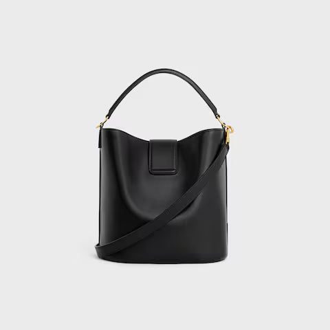 116613FX9-38NO_4_SS24_P2_W.jpg CELINE MEDIUM BUCKET LOUISE IN SMOOTH CALFSKIN
