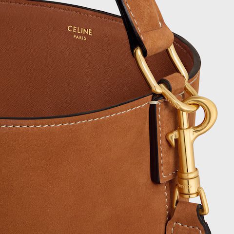 116613GR5-02CM_4_FALL25_W_4bd61c17-9a78-40fe-a334-833384576b38.jpg CELINE MEDIUM BUCKET LOUISE IN NUBUCK CALFSKIN
