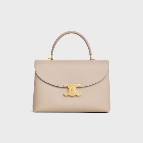 117523FXK-03CP_1_FW24_W_V3.jpg CELINE MEDIUM NINO BAG IN SUPPLE GRAINED CALFSKIN