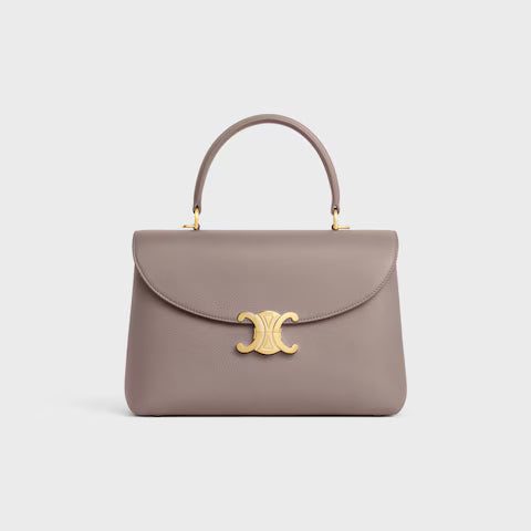 117523FXK-10BL_1_SS24_W.jpg CELINE MEDIUM NINO BAG IN SUPPLE GRAINED CALFSKIN