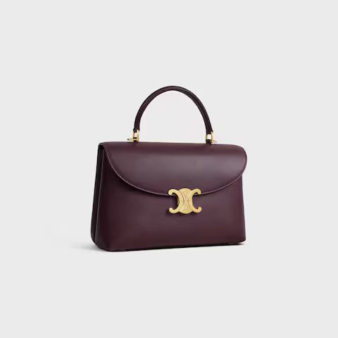 117523FXK-28DG_2_FALL25_W.jpg CELINE MEDIUM NINO BAG IN SUPPLE GRAINED CALFSKIN