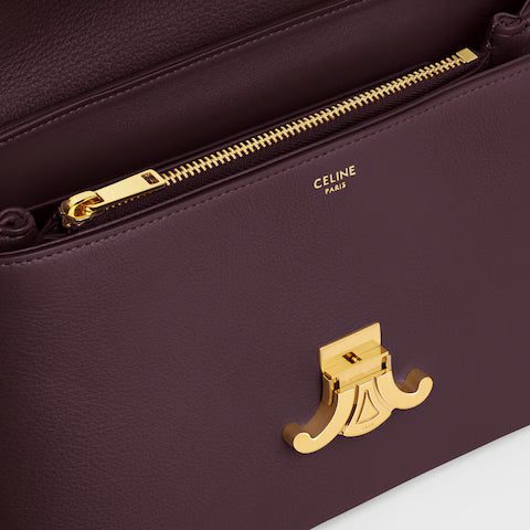 117523FXK-28DG_4_FALL25_W_12ec4b6c-7306-4964-a551-51ded4f9a1f0.jpg CELINE MEDIUM NINO BAG IN SUPPLE GRAINED CALFSKIN