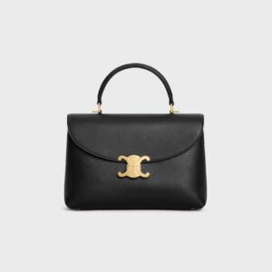 117523FXK-38NO_1_SS24_P2_W.jpg CELINE MEDIUM NINO BAG IN SUPPLE GRAINED CALFSKIN