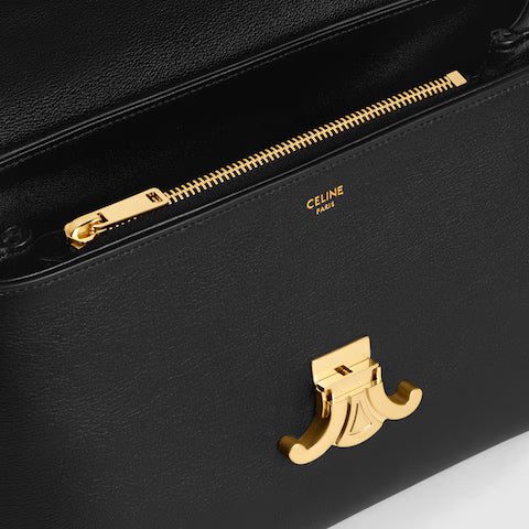 117523FXK-38NO_4_SS24_P2_W.jpg CELINE MEDIUM NINO BAG IN SUPPLE GRAINED CALFSKIN