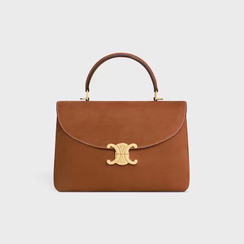117523GR5-02CM_1_FALL25_W_a07452cf-29f7-461e-a5b9-95e69014635a.jpg CELINE MEDIUM NINO BAG IN NUBUCK CALFSKIN