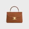 117523GR5-02CM_1_FALL25_W_bd18fb4b-0e19-4644-a530-be4cf00065f6.jpg CELINE MEDIUM NINO BAG IN NUBUCK CALFSKIN