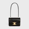 118052GQY-38NG_1_FALL25_W.jpg CELINE TEEN GARANCE bag IN STRIPED SEQUINS
