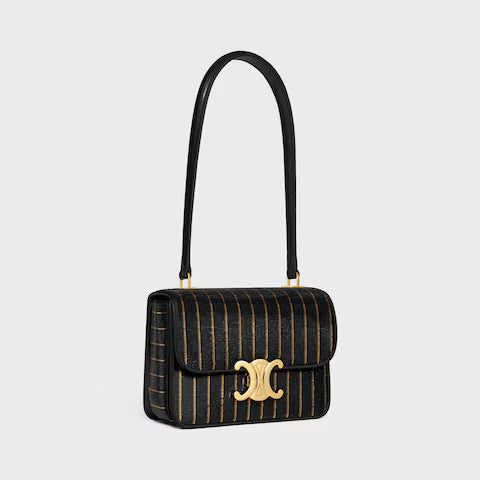 118052GQY-38NG_2_FALL25_W.jpg CELINE TEEN GARANCE bag IN STRIPED SEQUINS